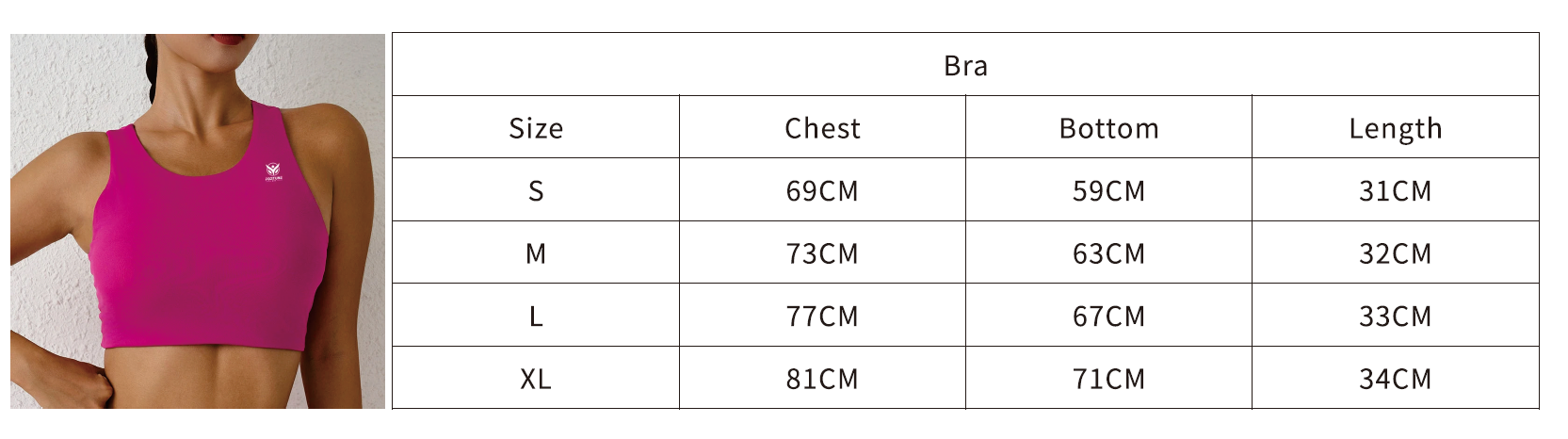 Fortune Fit Treningstopp Rosa