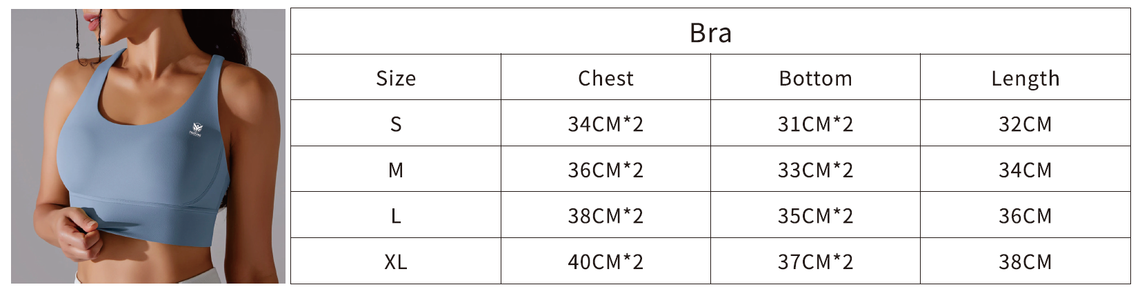 Fortune Fit Treningstopp Blå