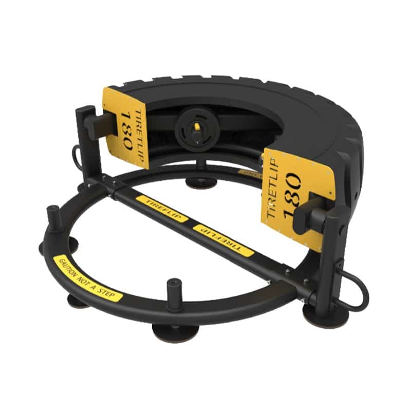 Tireflipmaskin som gir god trening for hele kroppen