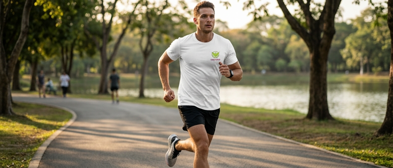 Fortune Fit Tee Hvit